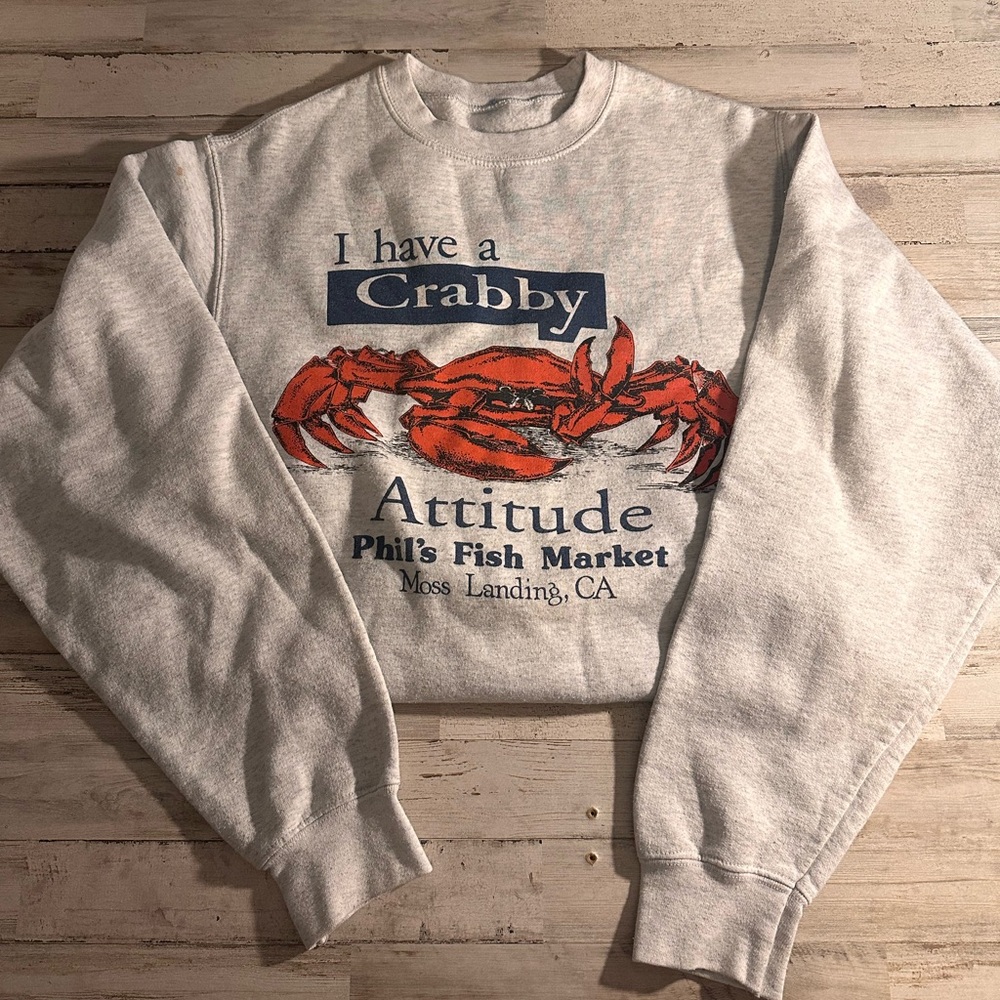 Graphic Crewneck Sweater